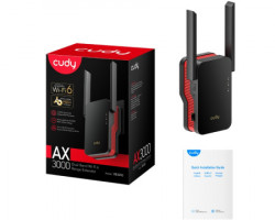 Cudy RE3000 AX3000 Dual Band Wi-Fi 6 Range Extender - Img 3