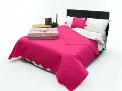 Dar za Dom – set box sa prekrivačem Louca Dark Pink singl ( VLK000636-loucasingldarkpink )
