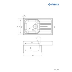 Deante deante sudopera xylo 78/ixd/o/16 zex 3113-2