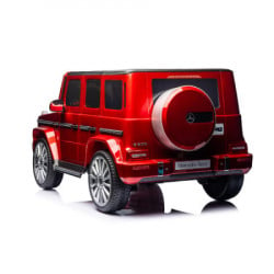 Dečiji auto na akumulator Mercedes Benz G500 model 289-1 metalik crvena - Img 2