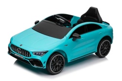 Dečiji automobil na akumulator – Mercedes CLA 45 AMG 4×4 Plavi Tiffany - Img 8