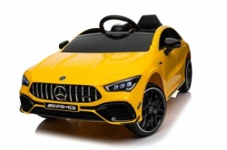 Dečiji automobil na akumulator - Mercedes CLA 45 AMG 4×4 Žuti Premium Oprema ( 12746 )