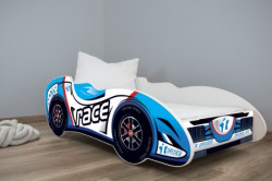 Dečiji krevet 160x80cm (formula1 ) RACE CAR ( 7436 )
