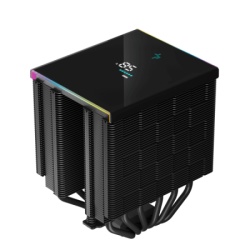 DeepCool AK620 Digital 6xHeat Pipe, Real-Time CPU Screen, 260W 2x120mm 1850rpm 69CFM Black Intel/AMD-7