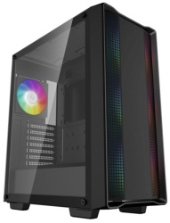 DeepCool CC560 ARGB V2 Kuciste E-ATX, 4xARGB-120mm, Kaljena staklena strana,USB-3.0