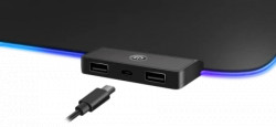 Defender RGB gaming podloga Black XXL hub light - Img 3