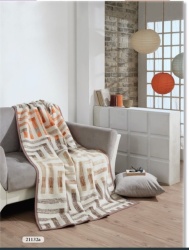 Dekordom Ćebe eco blanket 200x230 - 21132c - beige orange ( 021528 )