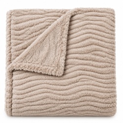 Dekordom Ćebe sherpa 200x220 - beige ( 025866 )