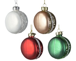 Dekordom dekoracija - hanging macaroon 7.3cm 120364 - multi - kmg ( 045659 )
