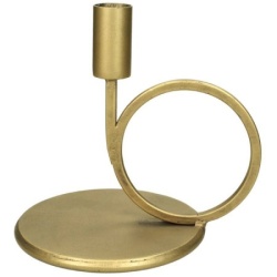 Dekordom Držač za sveću metal 16cm xet-4490 - gold - ksn ( 040025 )