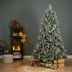 Dekordom novogodišnja jelka windham frosted 210cm ( 043167 )
