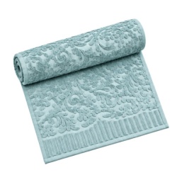 Dekordom peškir floral 50x85 - turquoise ( 026016 )