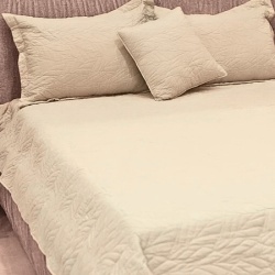Dekordom Prekrivač set fiona double - sand beige ( 025323 )
