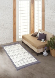 Dekordom tepih estrella 80x150 2119-a - autunno lineo blue ( 023743 )