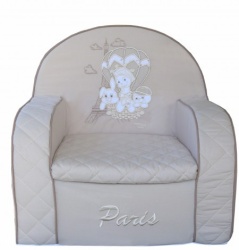 Deksi foteljica “ 3 little friends in paris” ( 3548 )
