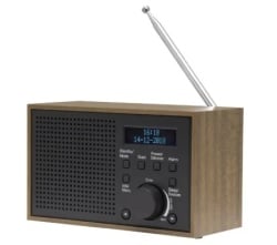 Denver DAB-46 FM Radio sivi -2