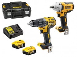 DeWalt set 18v li-ion - bušilica-odvijač, udarni odvijač 1/2" 5.0 ah brushless ( DCK2077P2T ) - Img 4