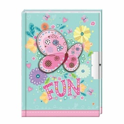 Dnevnik sa kljucem butterfly fun 56l 362301-u ( 09/70020 )