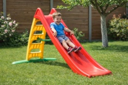 Dohany Super Speed - Tobogan za decu sa priključkom za vodu 170 cm - Crveni sa zelenim merdevinama