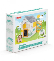 Dolu Premium kućica za decu sa vrtom i tablom za crtanje ( 033109 ) - Img 3