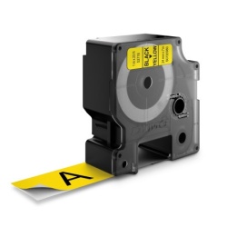 Dymo traka d1 standard 24mm crna/žuta ( DY72098 )
