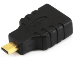 E-GREEN Adapter Micro HDMI (M) - HDMI (F) crni-1