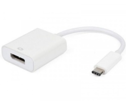 E-green adapter usb 3.1 tip c (m) - displayport (f) beli ( 19320 )