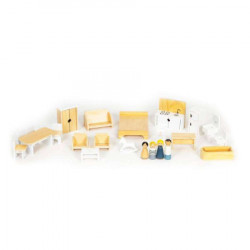 Eco toys kućica za lutke set sa 18 dodataka ( W06A392 ) - Img 4