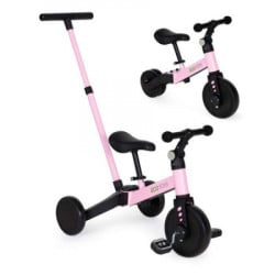 Eco toys tricikl 2u1 pink ( YM-BT-6PUSHPINK ) - Img 4