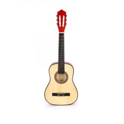 Eco toys velika drvena gitara za decu crvena ( HX18022-30C ) - Img 1