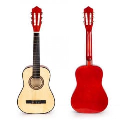 Eco toys velika drvena gitara za decu crvena ( HX18022-30C ) - Img 2