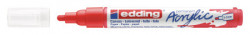 Edding akrilni marker E-5100 medium 2-3mm obli vrh crvena ( 12MA51D ) - Img 4