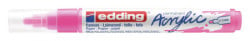 Edding akrilni marker E-5100 medium 2-3mm obli vrh neon roze ( 12MA51IN ) - Img 1