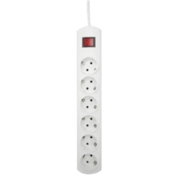Elco H05VV-F 3G1.5 PP/J-Y 3x1.5 - 20334 Produžni kabl sa prekidačem 6 utičnica 3m