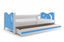 Elegant Krevet za decu 160*80 cm White - Plavi + Dušek ( elegantwhite03 ) - Img 2