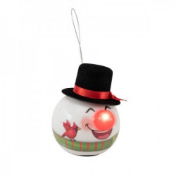 Elementa led ukras za jelku /dekoracija u obliku sneška belića( LEDUKR/Z )