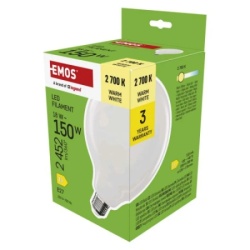 Emos Led sijalica filament globe g125 18w(150w) 2452lm e27 ww emos zf2d82 ( 3522 )