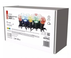 Emos party 50 led-10 party sijalica multicolor u svetlosnom lancu 5m ip 44 emos dcpm01 ( 2876 ) - Img 2