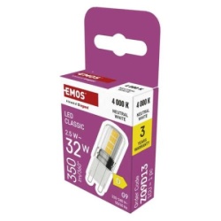 Emos zq9d13 Led sijalica classic jc 2,5w(32w) 350lm g9 nw ( 3766 )