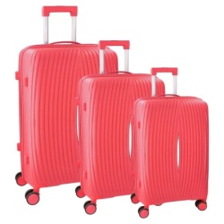 Empire genova kofer set 3 komada pp crvena ( 100527 )