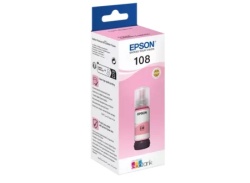 Epson 108 EcoTank Light Magenta ink bottle ( C13T09C64A )