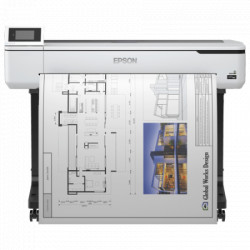 Epson SureColor SC-T5100 large format printer, 2400 X 1200 Color, 36", WiFi, w/stand ( C11CF12301A0 ) - Img 1