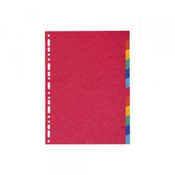 Exacompta pregradni karton A4 Exacompta 2012E color 1/12 ( 6977 )