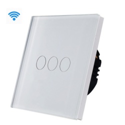 Exeshop wi-fi pametni prekidač 3g tuya beli (WiFi touch switch) ( ss009 )