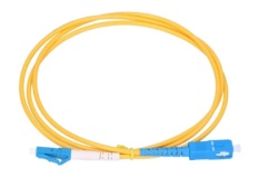 Extralink LC/UPC-SC/UPC Single Mode, Simplex, G652D, 3mm, 1m ( EL020 )