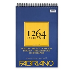 Fabriano 1264 sketch blok za skiciranje sa spiralom a3 90g 120 lista ( 190007 )