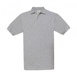 Falk And Ross Majica polo kratki rukav pu409, melirano siva, vel.s ( 60321 )
