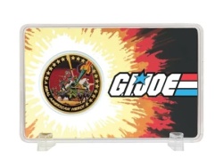 Fanattik G.I. Joe: A Real American Hero 60th Anniversary 24k Gold Plated Coin ( 073054 )