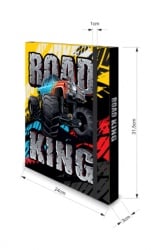 Fascikla sa gumom a4 3d box road king op* ( 27722 )-1