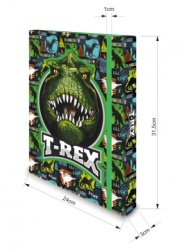 Fascikla sa gumom a4 3d box t-rex op* ( 21494 )-1